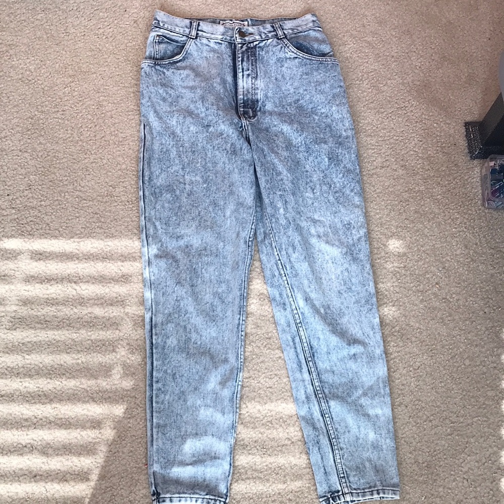 Mixed Blues Vintage Mom Jeans
